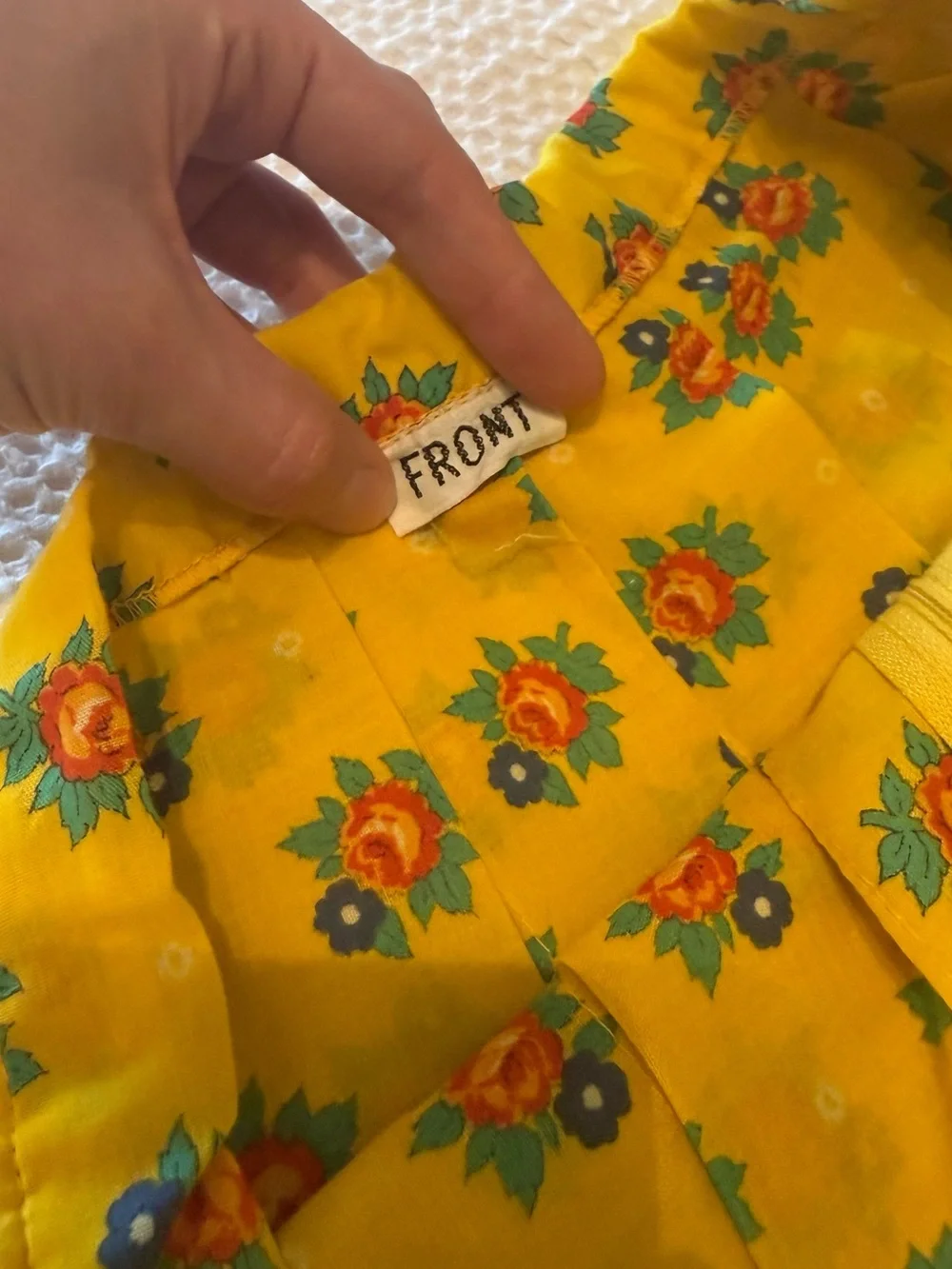 Vintage Oscar de la Renta II | 2-Pc Set | Floral Blouse Skirt | 14